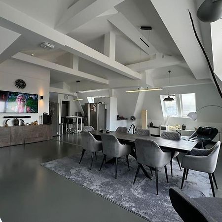 6 Zimmer Maisonette-Penthouse Pool Dachterrasse Luxus Munique Exterior foto