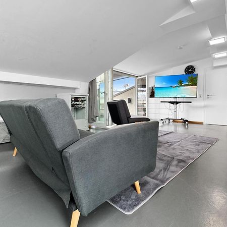 6 Zimmer Maisonette-Penthouse Pool Dachterrasse Luxus Munique Exterior foto